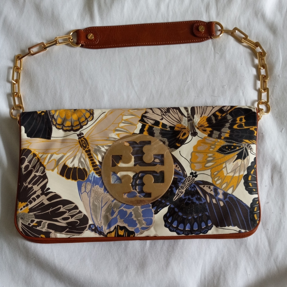 Tory Burch Multicolor Butterfly Print Women's Bag